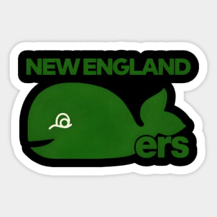 New England Whalers Hockey Team Sticker